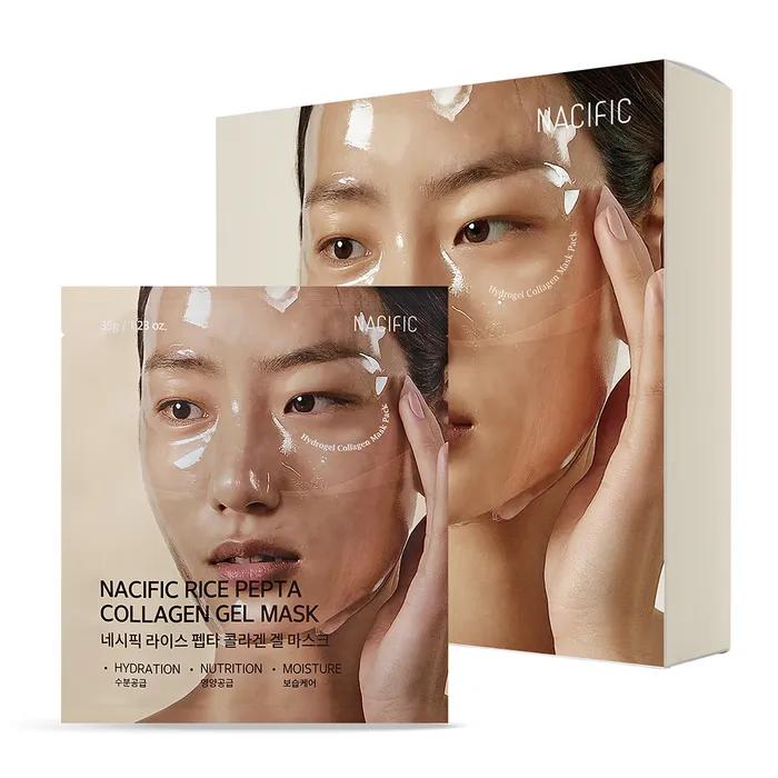 Маска-гель для лица Nespic Rice Pepta Collagen 4 шт.