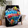 1pc Blanket Superthings Print Design, Lightweight Blanket for Sofa, Bed- Soft &Warm, Gift for All Seasons like Christmas, Halloween