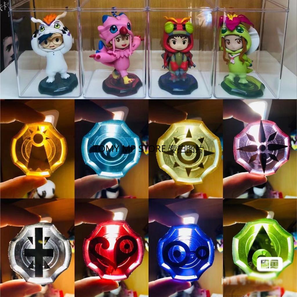 Digimon Digivice Agumon Garurumon Agumon Garurumon Mochimon Greymon Evolver Transparent Soft Glue Figure Model Toys
