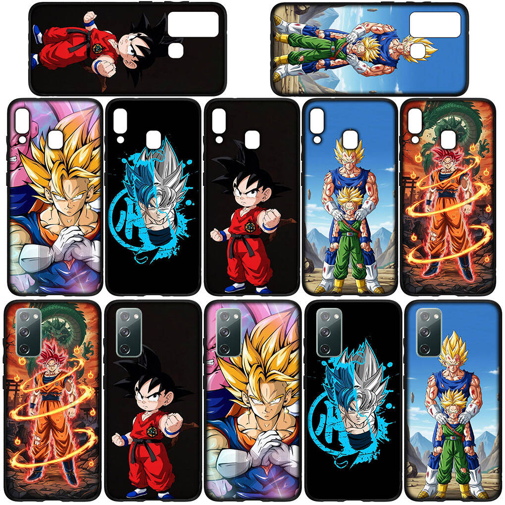 Case for iPhone 17 15 16 Plus Xiaomi Poco X7 X6 F8 F7 M8 C85 C75 C71 Redmi Note 14 12 11 13 Pro Max A4 14C 13C 15C Son Gokus Comics Dragon Vegeta Ball