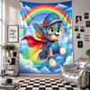 Wall TapestryPuppy Art Hanging Cloth Decorative Background Cover for Room Decoration