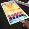 Wooden Fast Puck Game, Bowling Games Funny Multifunctional Interactive Board Game Table Hockey