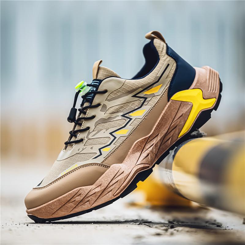 2025 весна и осень новые мужские туфли для активного отдыха альпинизм повседневная обувь дорожная обувь мужская спортивная обувь кроссовки для бега папы обувь мужская