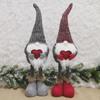 Valentine's Day Telescopic Knitted Faceless Nordic Standing Doll