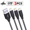 Сертифицированный 3PCS 1PC10FT USB A к Lightning кабель для iPhone 14 13 12 X XR кабель для быстрой зарядки зарядное устройство дата-провод шнур
