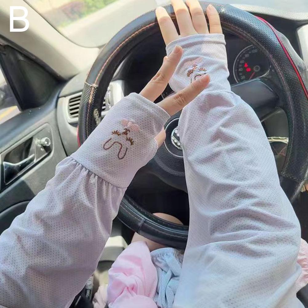 Длинные перчатки с полупальцами, нарукавники, защита от солнца и ультрафиолета, прохладные, для бега, рыбалки, скалолазания, для рук, льда, Spo O2L1