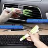 Dual Head Car Air Conditioner Air Vent Brush Dust Removal Dash Blinds Cleaning Brush Keyboard Multi-Use Brush Angel Brush