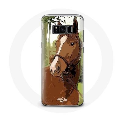 Чехол - Quarter Horse - Samsung Galaxy S8 - Коричневый - Жесткий - Защита