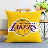 Подушки-периферия НБА Логотип баскетбольной команды Лейкерс Уорриорз Комнатные подушки Подушки для дивана в гостиную