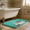 retro Cute M-Moomins cartoon character Kitchen Mat Cheaper Anti-slip Modern Living Room Balcony Printed Modern Home Decor