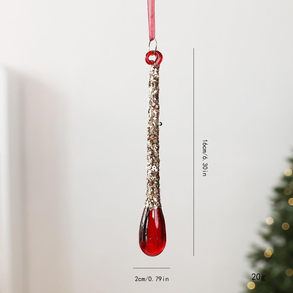 Snowflake Christmas Crystal Pendants Translucent Hanging Ornaments New Crystal Hanging Christmas