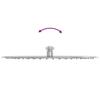 Rain Shower Head 304 Stainless Steel 40 cm Round