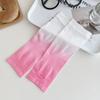 Spandex Ice Silk Arm Sleeves Polyester Sun Protection Arm Cover Gradient Color Sleeve  Beach