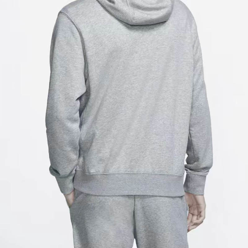 Nike Толстовки Мужские Серые С Капюшоном Умеренный Кардиган BV2649-063()