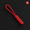 5Pcs Zippers Pull Puller End Fit Rope Tag Replacement Clip Broken Buckle Fixer Suitcase Tent Backpack Zipper Cord