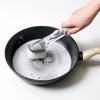 Premium Automatic Liquid Dispensing Long Handle Pot Cleaning Brush With Non-stick Features For Effortless Kitchen Cleaning