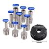 S60x6 Coarse Thread IBC Water Tank Adapter 6/8/10/12/14/16/18/20/25mm 304 Stainless Steel Spout Replacement Water Tank Fittings
