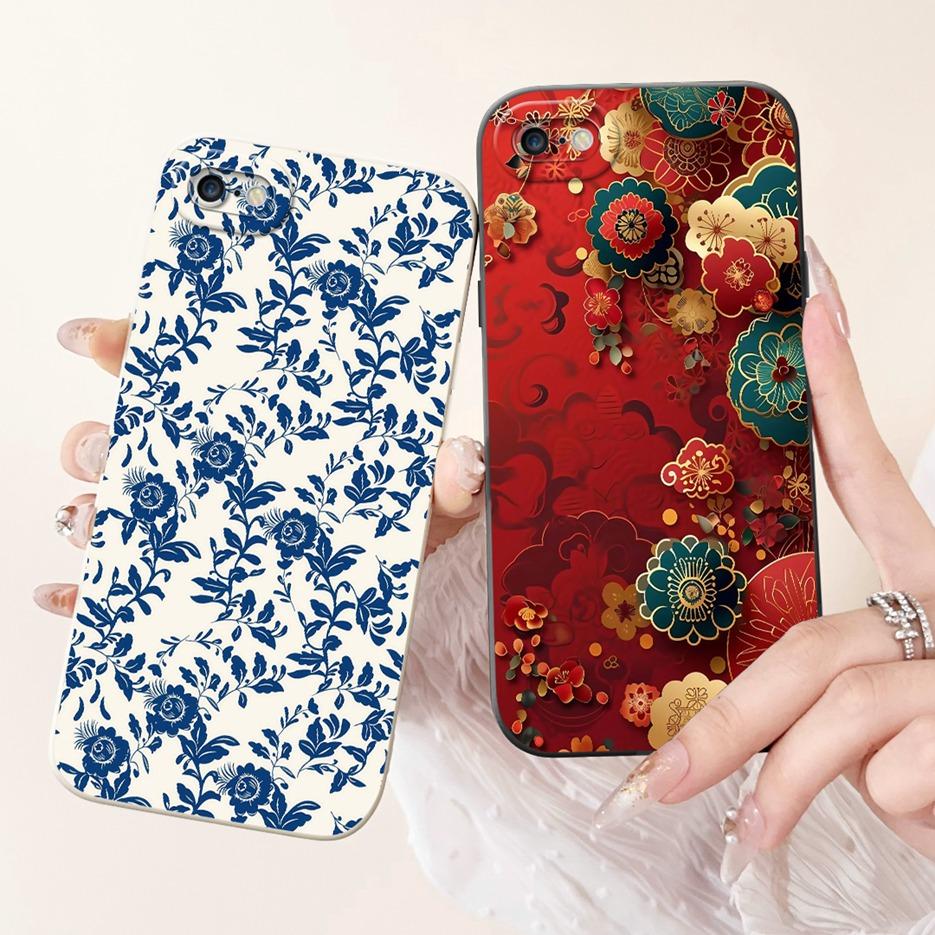 For Apple iPhone 6 6S Plus Case Fashion Candy Painted Cover Shockproof Phone Case For iPhone 6S Plus iPhone6 S Soft Fundas Coque
