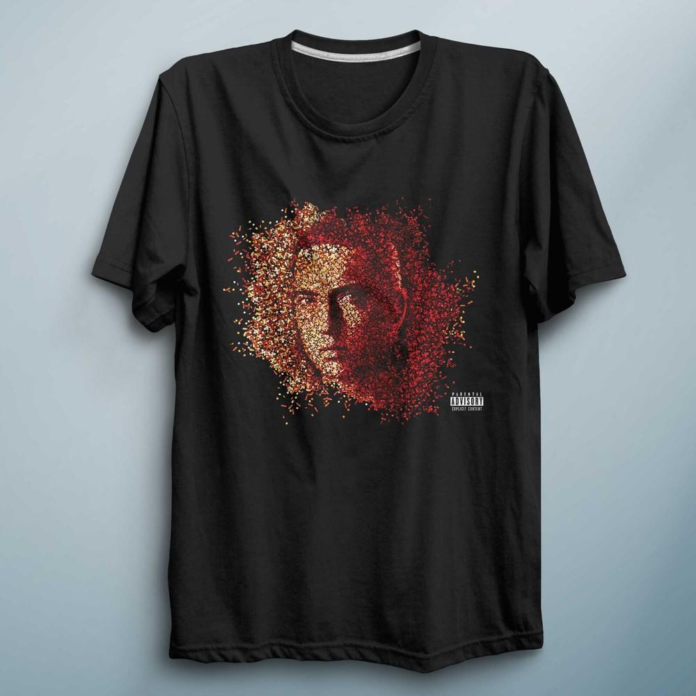 Футболка Eminem Slim Shady Relapse Rap Tee 100% Хлопок Унисекс Хип-Хоп Мерч
