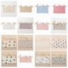 Foldable Baby Crib Hanging Bag Pure Cotton Stroller Diaper Organizer Children's Storage Bag  Travel