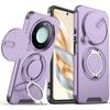 Чехол для Honor Magic6 Lite Чехол для Honor X9B Magic 6 Lite Магнитное кольцо Бронированный Слайдер для объектива камеры Чехол с поддержкой Magsafe Беспроводная зарядка