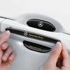 CQK1 Car Door Handle Protector Bowl Anti Scratch Reflective Sticker For Mercedes Benz   A C E   CLA180 GLB200 GLC300  CLS GLA E Class