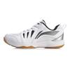 Li Ning Ace Амортизирующие Нескользящие Износостойкие Дышащие Низкие Бадминтонные Кроссовки Мужские Белые AYTP011-4