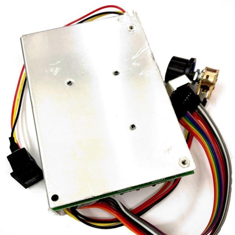 PWM Motor Speed Controller Digital Display DC10-55V 0-100% Adjustable Drive Module 40A Bidirectional Speed Regulator
