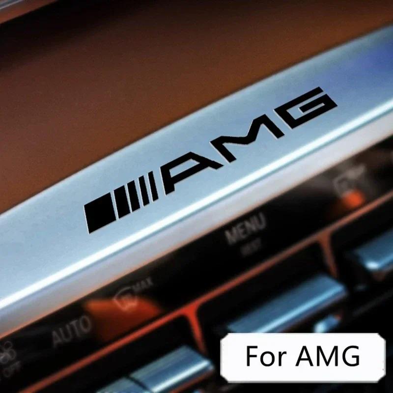 Горячие 2025 Для AMG W124 Металлическая эмблема Авто Декор Наклейки Наклейки на Стеклоочиститель Автомобиля Для Mercedes Benz AMG W212 W204 W211W168 W213 W20