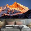 Закат Пик природный пейзаж гобелен настенный спальня общежитие украшение комнаты фон ткань для дома