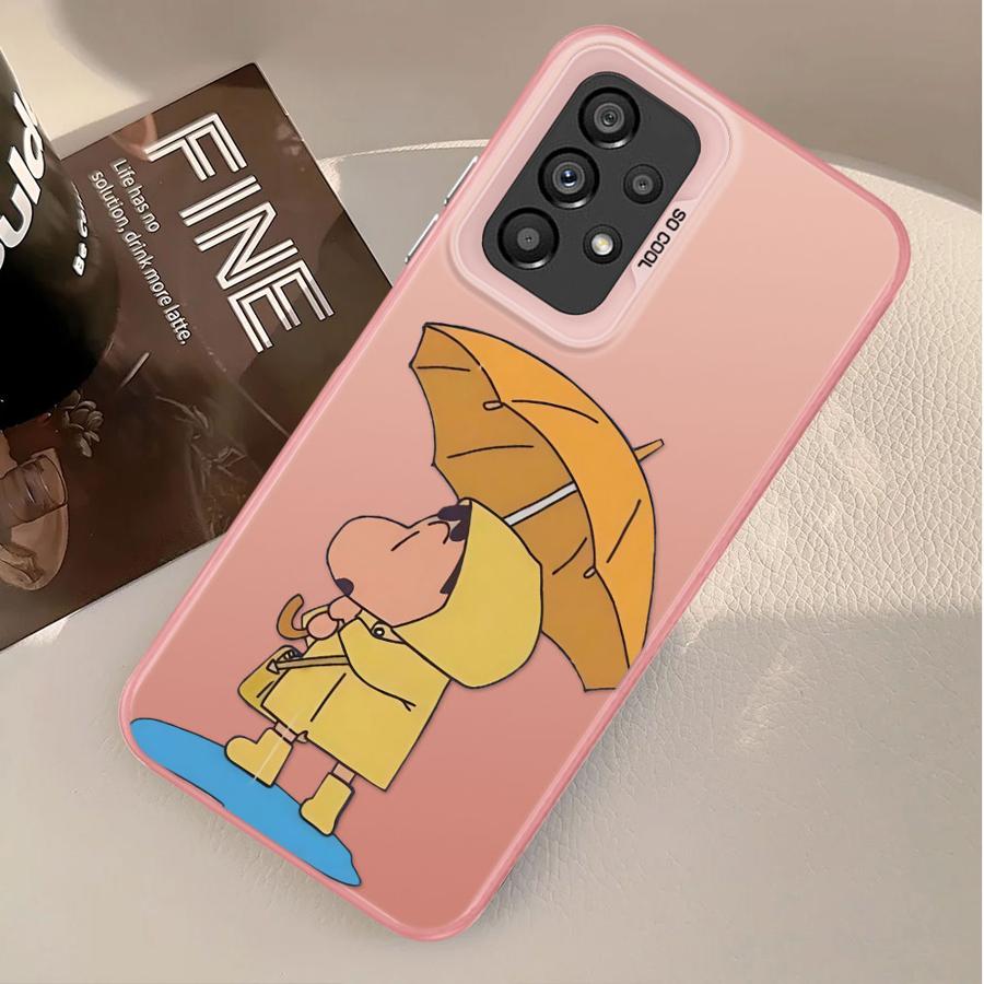Phone Cover Case for Samsung Galaxy A12 A14 A56 A54 A16 A34 A17 A52 A32 A36 A13 A72 A25 A73 A23 A71 Cool Cra-yons Shin-chans