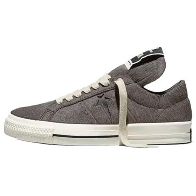 One Star Pro Ox Rick Owens Drkshdw Классические Удобные Кеды для Скейтбординга Унисекс Кроссовки Темно-Серый A14796C