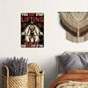 Hisun Tin Sign HD Tin Sign You Dont Stop Lifting When You Get Old Vintage Gym Quote Metal Poster Retro Wall Art for Fitness Room Decor