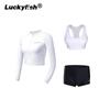 Diving Rash Guard Set Women UV Protection Long Sleeve Swimwear Surfing Snorkeling Swimming