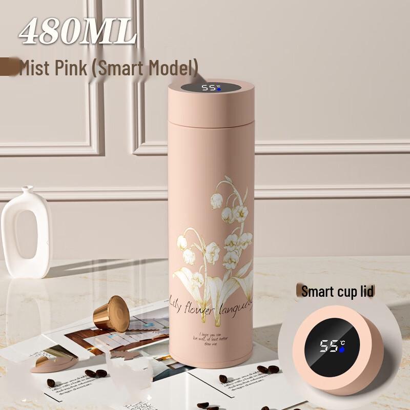 Smart Temperature Display Insulated Water Bottle