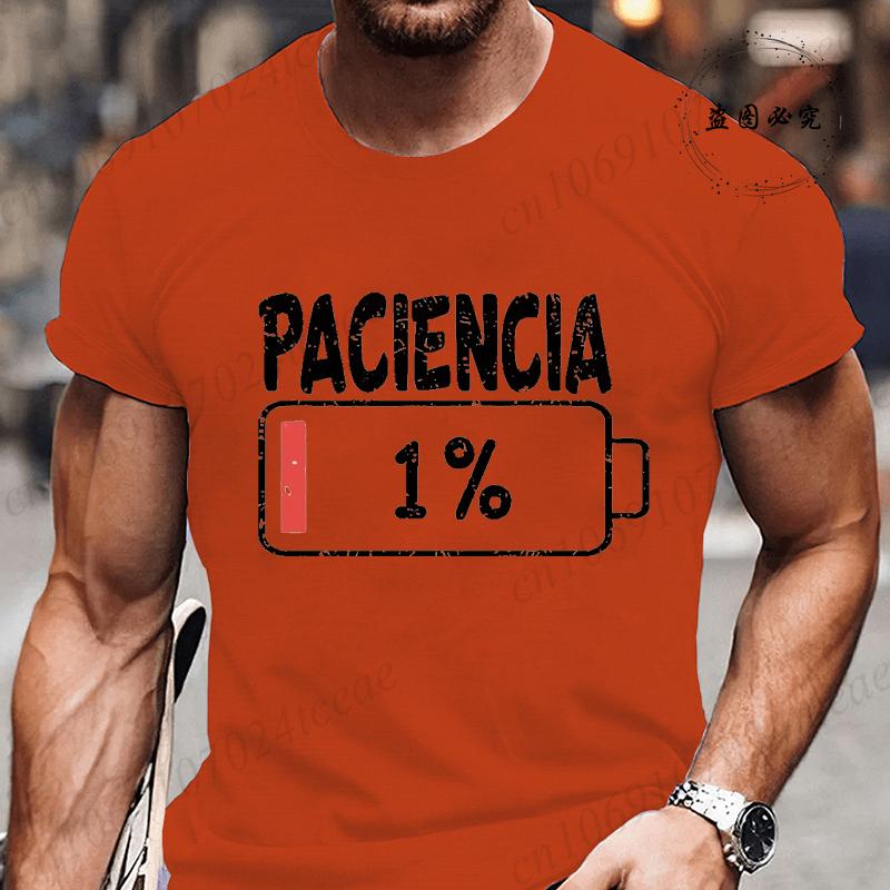 Men Women TShirt Summer Harajuku Funny Vibrant Spanish Letter Print Tees Streetwear Short Sleeve TShirts Fashion Tee Clothes