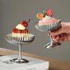 304 Stainless Steel Silver Bar Salad Bowl Dessert Stainless Steel Cup Creative Ice Cream Cup Fruit Home Accessories