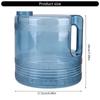 4L Distilled Water Collector Container For Kitchen Countertop Distillers with Handle Plastic Collection Bottle