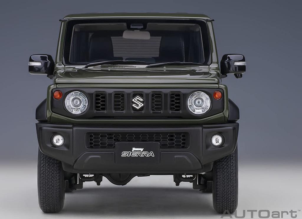 AUTOart Suzuki Jimny Sierra Мохово-зеленый Готовое изделие 78509 1/18 (JB74)