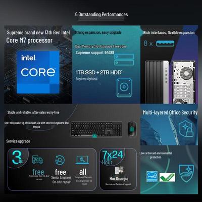 HP Башенный Настольный ПК ZHAN 99 G9 Pro (Китайская версия)