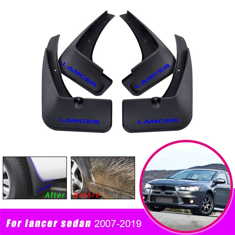 Автомобильные брызговики для Mitsubishi Lancer 9 2007 2008 2009 2010 2011-4 шт. передние и задние брызговики автомобиля
