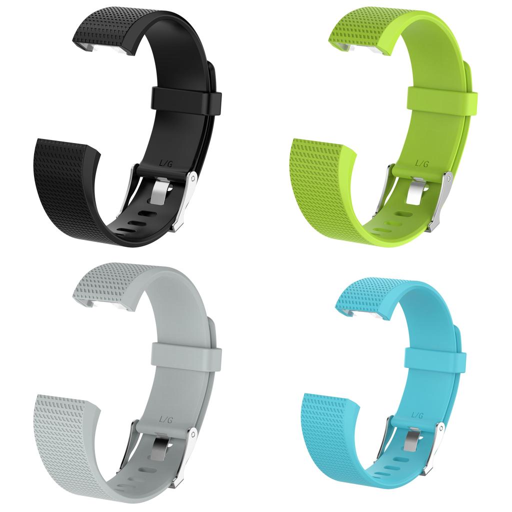 Замена силиконового ремешка-сетки Fitbit Charge 2 TPE браслет на запястье Белый Розовый Черный Кофейный Розовый Лайм Темно-синий Небесный Камень Светло-фиолетовый Светло-серый Небесный
