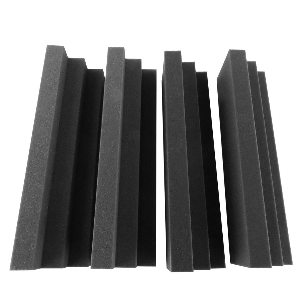 12 шт. 30 * 7,5 * 7,5 см Пенопанели Высокой плотности Звукоизоляционные Огнестойкие Клиновидные Пеноблоки для Домашней Студии Театра