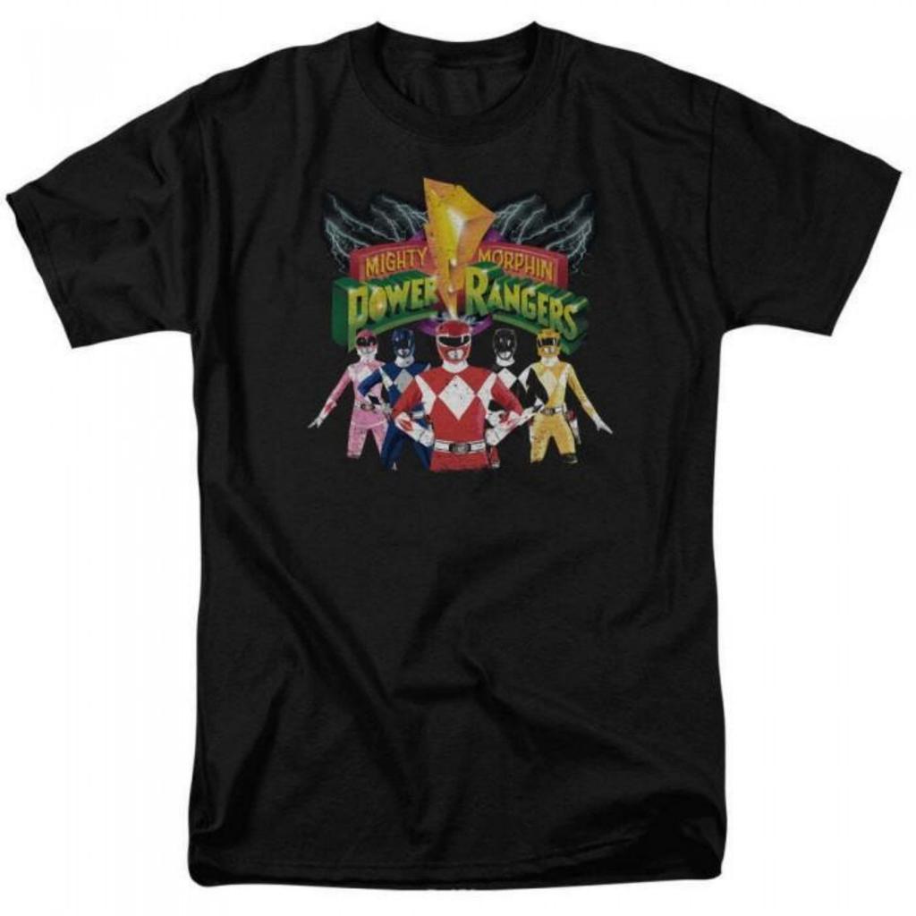 Мужская футболка Mighty Morphin Power Rangers Unite