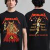 Metallica M72 2026 Мировой Тур Мерч Футболка Обложка Альбома и Даты Тура Новые Горячие Распродажи Мужские Женские Футболки из Чистого Хлопка