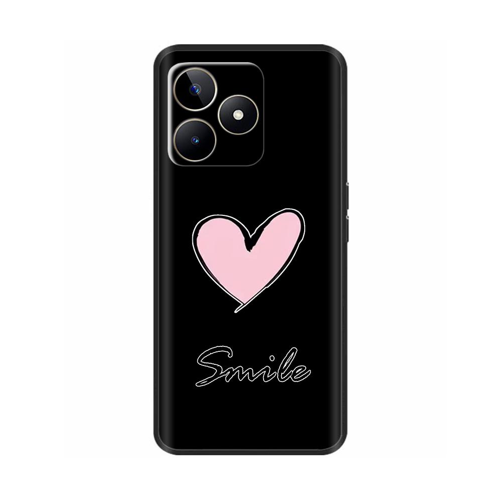 Чехол для OPPO Realme C53 Милый Мультяшный Чехол для Телефона Для Realme C53 C 53 Чехол Мягкий Силикон ТПУ Задние Чехлы Для Realme C53 Fundas