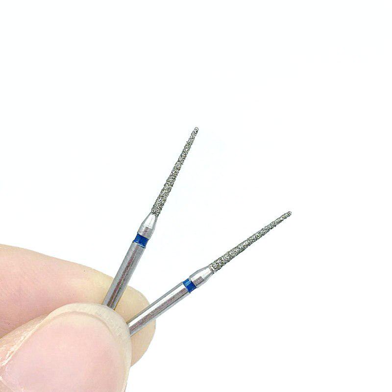 1 коробка, стоматологические алмазные боры, сверхгрубые алмазные боры для высокоскоростных наконечников, инструменты для отбеливания зубов, полировки TC-27