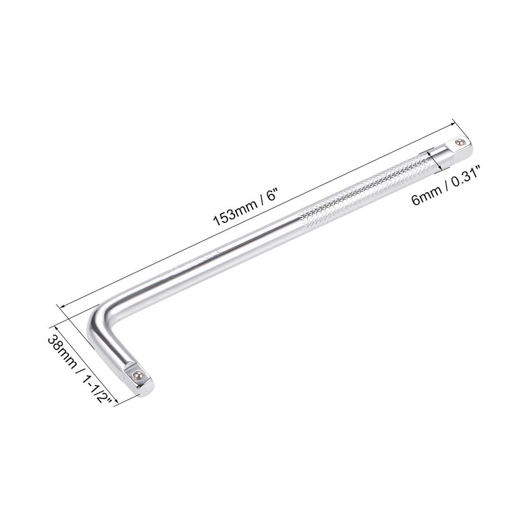 1/2/3 шт. CR-V 1/4" 3/8" 1/2" Привод Удлинитель Головки Ключ-Трещотка L-образный Ключ Строительство