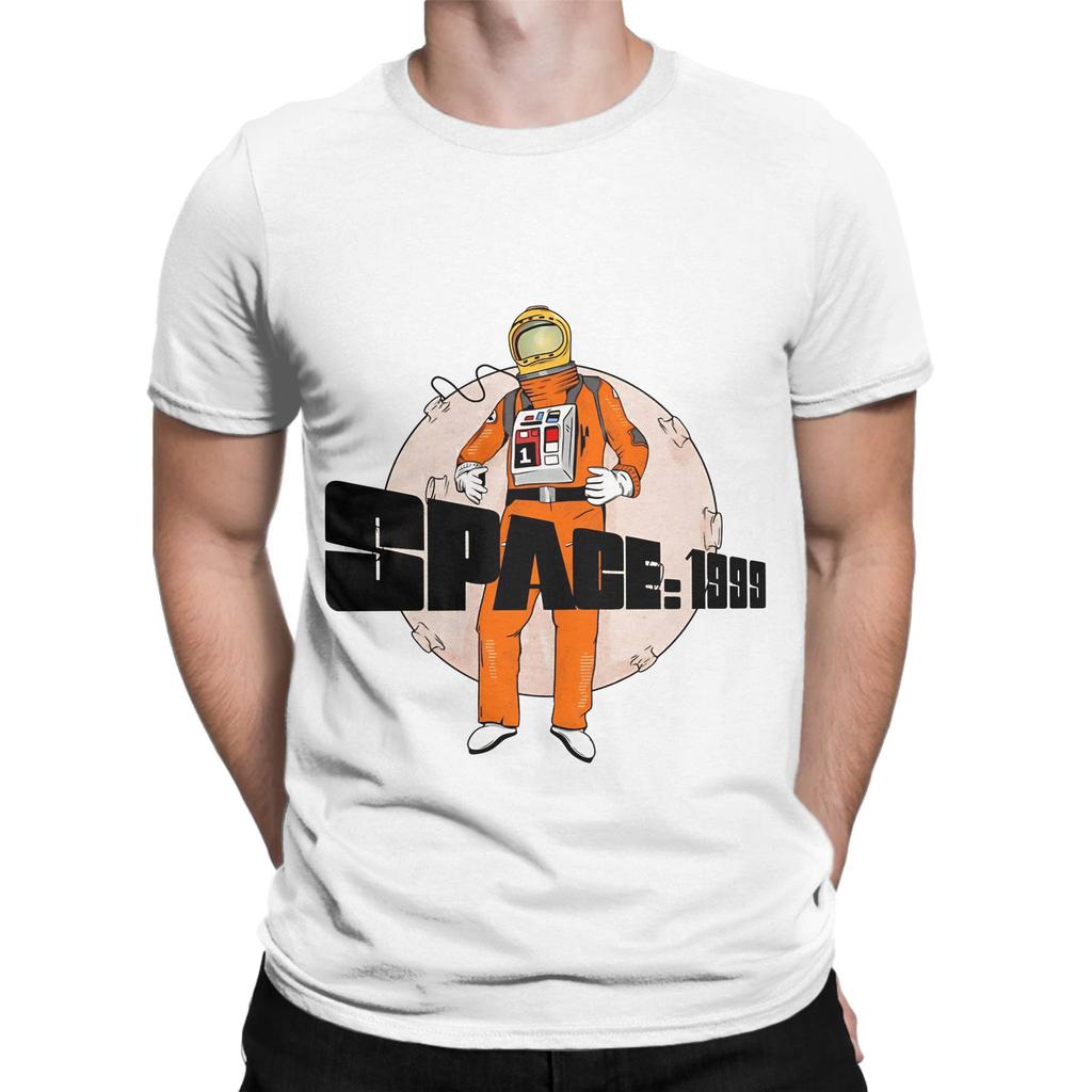 Space 1999 Astronaut Funny Graphic 100 Cotton TShirt Space 1999 Tops Tees For Unisex