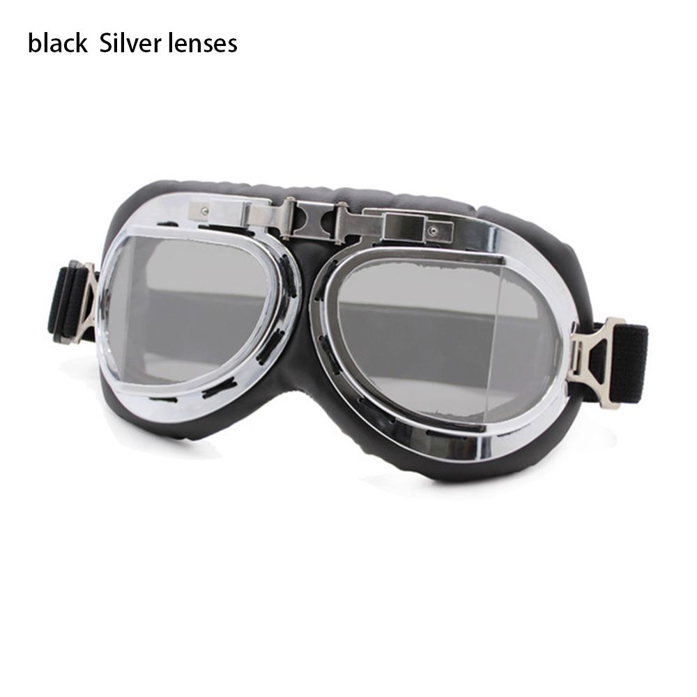 Frame Vintage Sunglasses Protective Gears Retro Goggles Pilot Motorcycle Glasses Cruiser Scooter